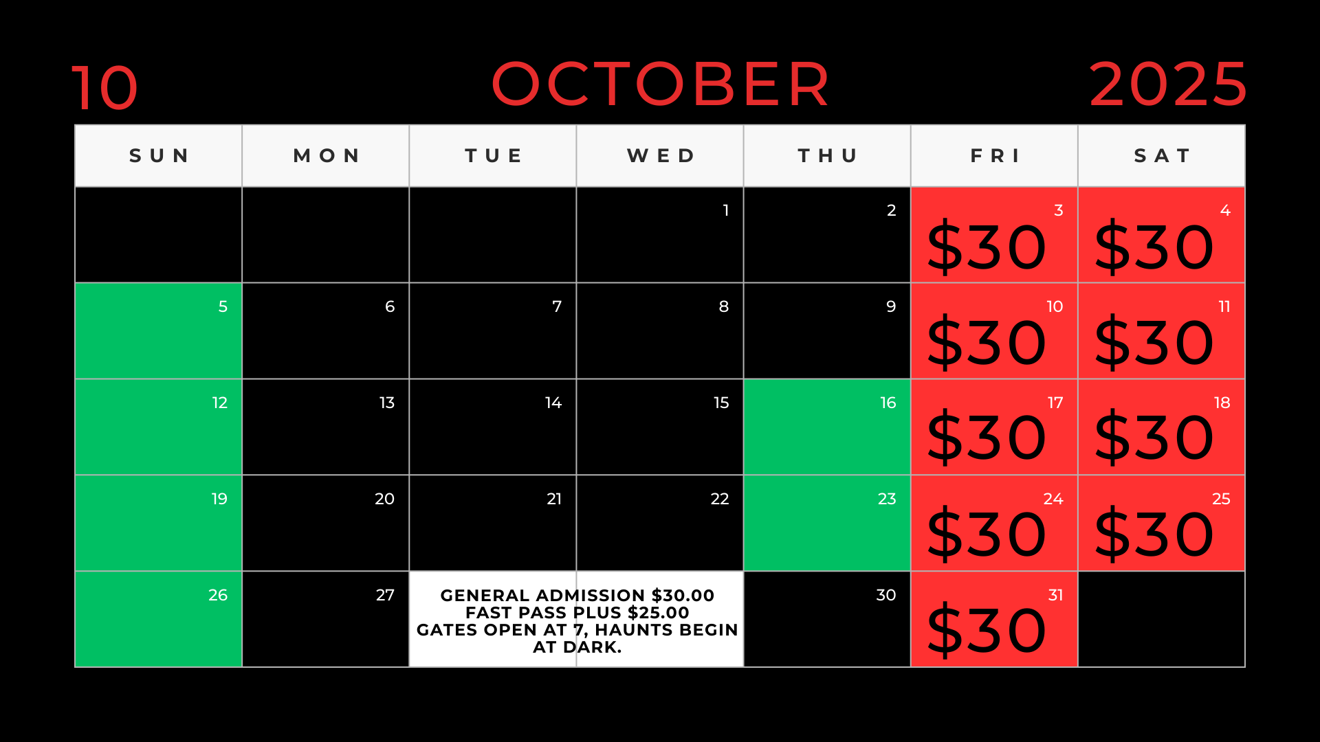 October 2025